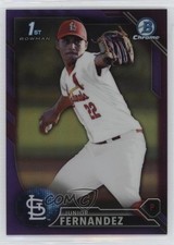 2016 Bowman Chrome Prospects Purple Refractor /250 Junior Fernandez #BCP176 1i3m