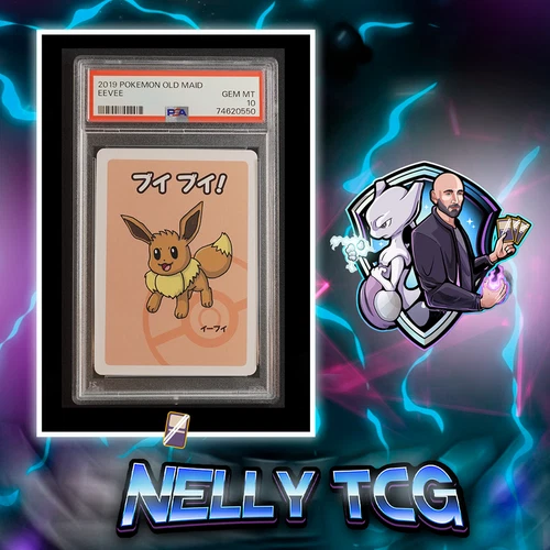 2019 Pokemon Japanese Old Maid (Series 1) - Eevee PSA 10 GEM MINT