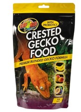 Zoo Med Crested Gecko Premium Blended Gecko Food Plum Flavor 1 lb