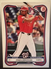 2026 Topps Bowman Baseball James Wood Washington Nationals #79 Base Card