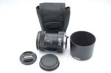 Pentax 100mm F/2.8 SMC D FA Macro WR K Mount Autofocus Lens, w/ Caps, Case, Hood