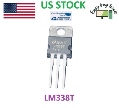 6 PCS LM338T | 3 Pin Vari-Voltage Regulator | 1.24 to 32V 5A TO-220 | US Ship