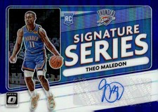 2020-21 Donruss Optic #SS-THM Theo Maledon Signature Series Auto Autograph
