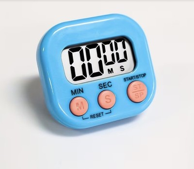 Magnetischer Küchentimer Uhr LCD-Digitalanzeige zum Kochen von Eiern lauter Alarm UK