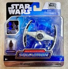 NEW Star Wars Micro Galaxy TIE Advanced Prototype- Sealed Rebels Jazwares 0214