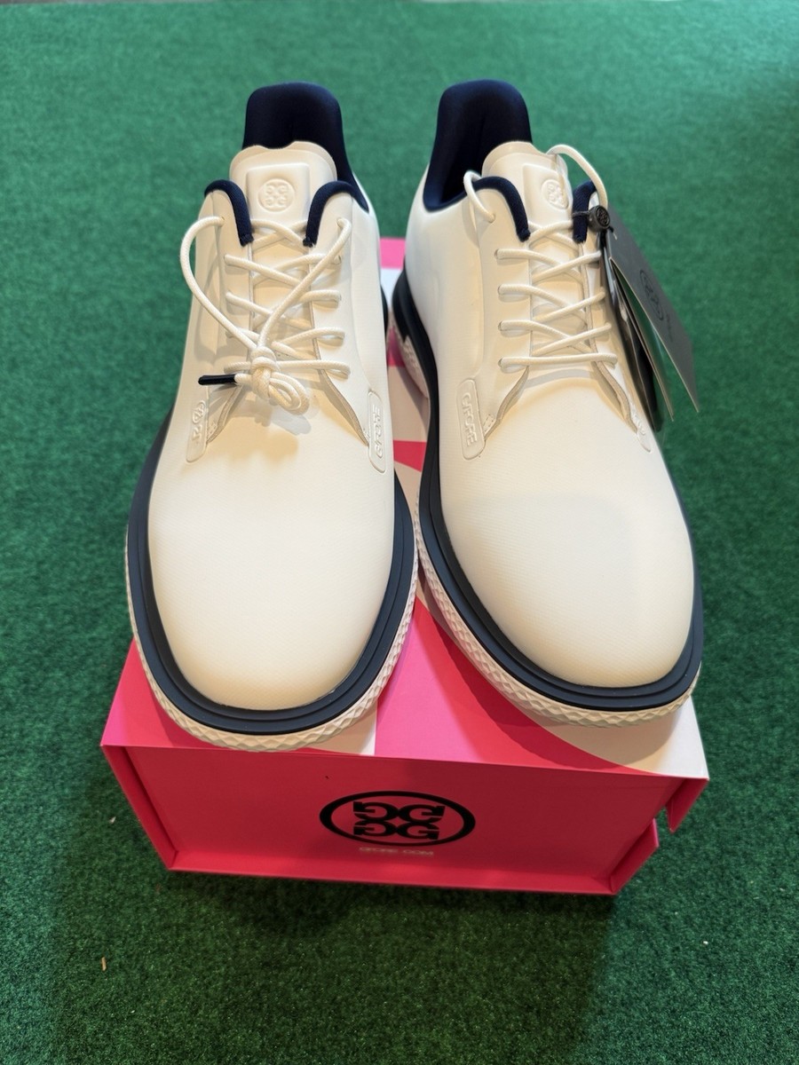 G/FORE Golf GALLIVAN2R Shoes Mens 9.5 Wide -SNOW/TWILIGHT (Blue