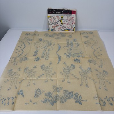 Vogart Transfer Pattern Sleeping Patterns Number 689 Pre-Cut Pieces