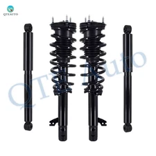 Set 4 Front Quick Complete Strut-Coil Spring-Rear Shock For 2009-2013 Mazda 6