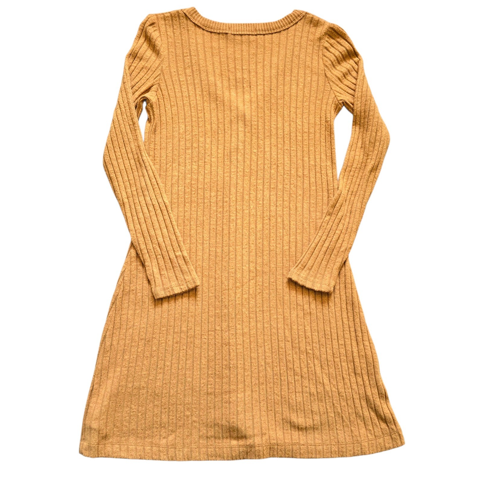 American Eagle Ribbed Knit Button Front Long Slee… - image 2