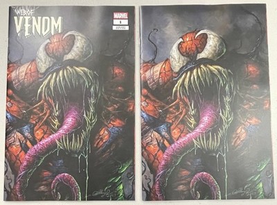 Web of Venom #1 Johnny Desjardins Trade + Virgin Variant Exclusive Set SOLD OUT