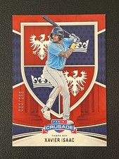 Xavier Isaac 2024 Panini Crusade Red Parallel /299 Rays 