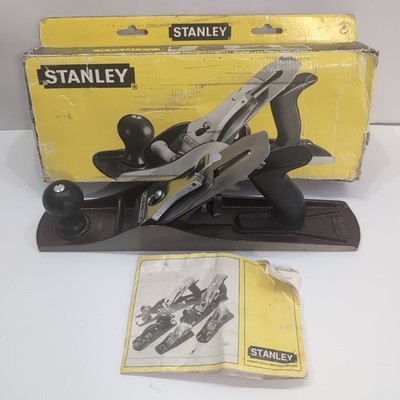 Vintage Stanley Smooth Bottom Bench Wood Plane G12-205L Made England w Box H1205