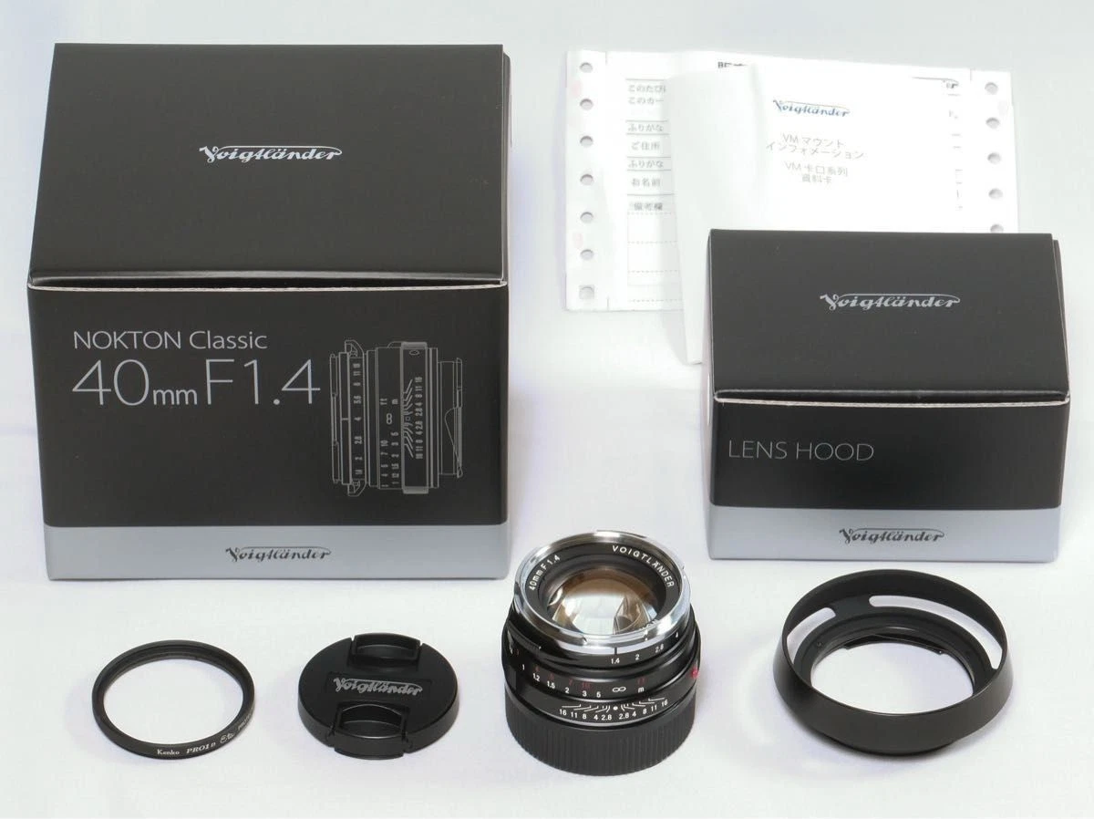 Preços baixos em Lentes de câmera Voigtländer 40mm | eBay