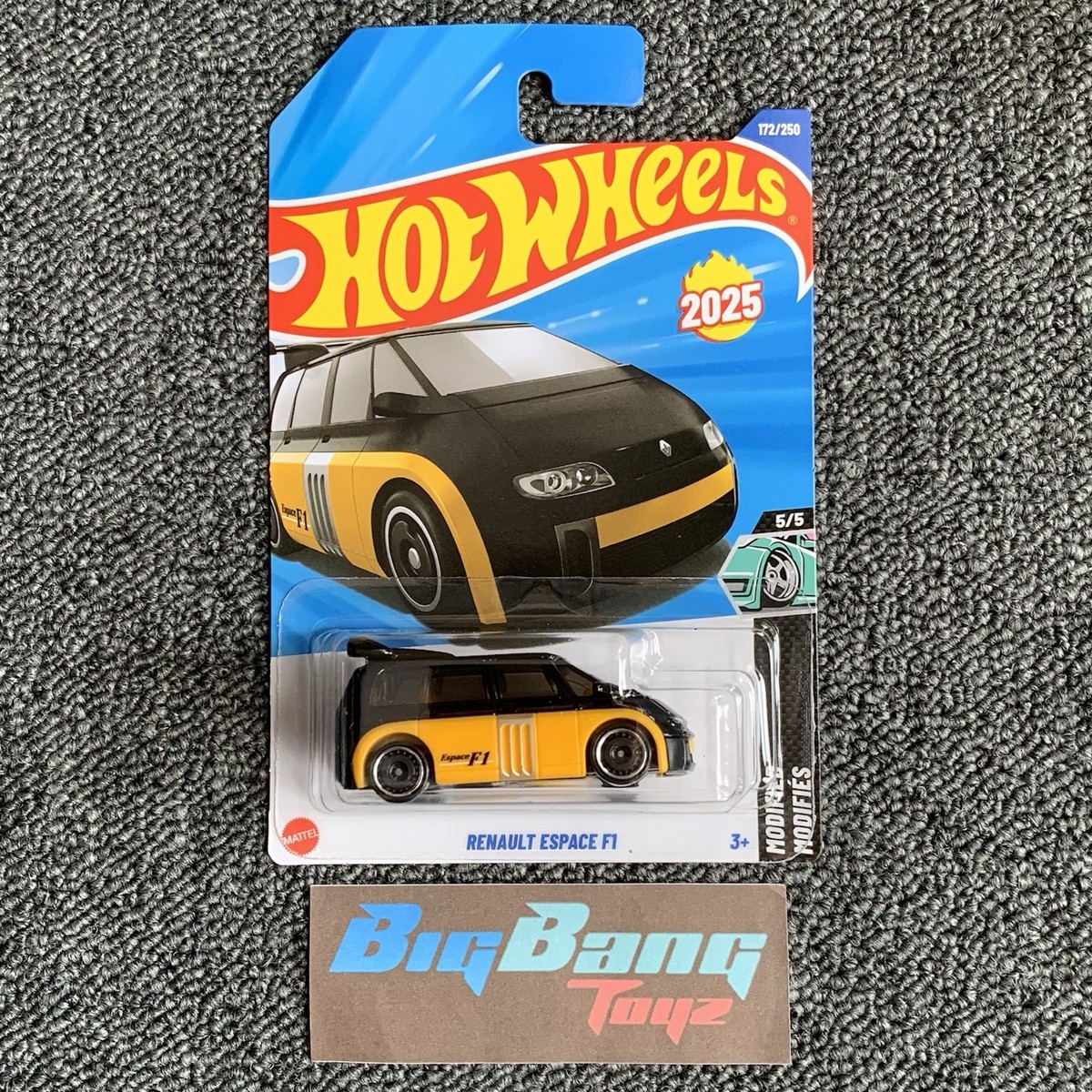 Hot Wheels Renault Espace F1 #172 Mainline 2025 Case P (In-Stock