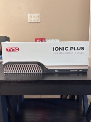 TYMO Ionic Plus Hair Straightening Brush / Gold and Black