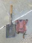 Swiss Army Military Entrenching Tool WW2 Leather Sheath Shovel 1940 SATTLER