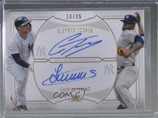 2019 Definitive Collection Dual 10/35 Luis Severino Gleyber Torres Auto 8fp