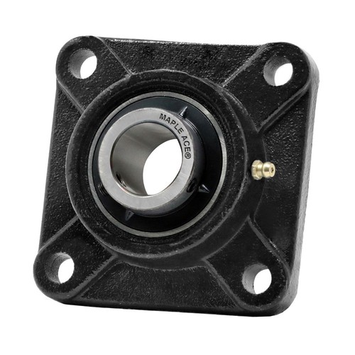 UCF204-12 Flange Bearing 3/4" Bore, 4-Bolt Self-Aligning, Solid Base - Picture 2 of 4