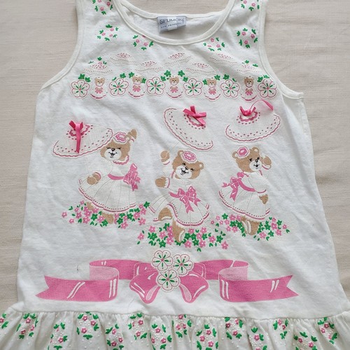 Vintage Spumoni Bears Dress kids 9/10 - Picture 2 of 8