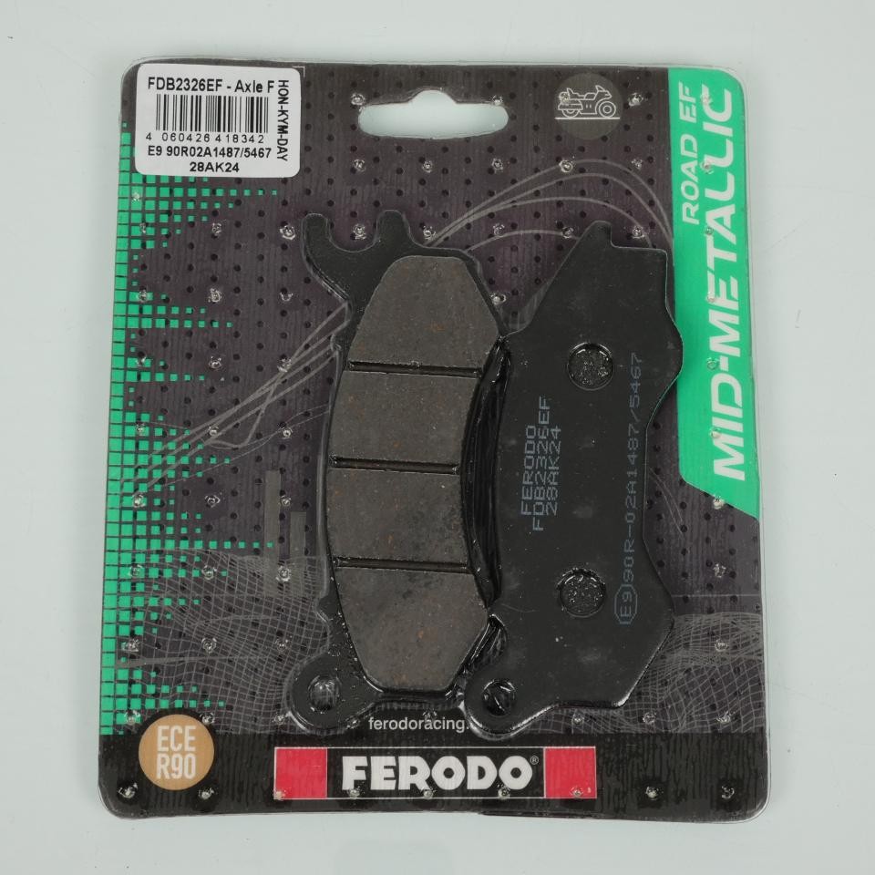 Plaquette de frein Ferodo pour Silence S01 trajets quotidiens sécurisés