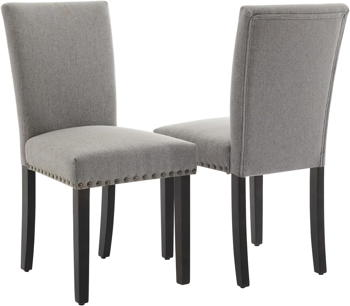 S Fabric Parsons Dining Room Chair With Wood Legs