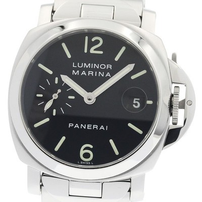 PANERAI Luminor Marina PAM00050 Small Second Date Automatic Men's Watch_934507