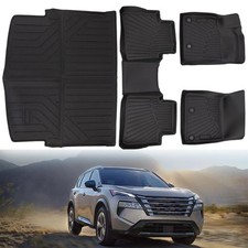 Waterproof 3d Floor Mats Cargo Liner For Nissan Rogue 2021-2025 Tpe Car Mats Waterproof 3d Floor Mats Cargo Liner For Nissan Rogue 2021-2025 Tpe Car Mats
