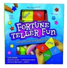 Fortune Teller Fun Kit, Cootie Catchers and Wishing Stars NEW