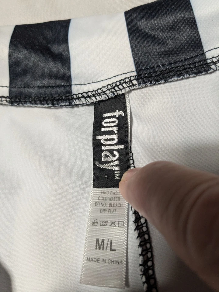 FORPLAY Women M/L Got the Juice Sexy Beetlejuice Cosplay Costume Top - Image 4 of 4