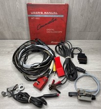 Snap On MT1665 Counselor Oscilloscope Manual + Power Cable + Leads (A1D027168)