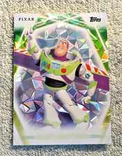2026 Topps Disney Neon Buzz Lightyear Diamante Parallel Holo #33 SP Toy Story