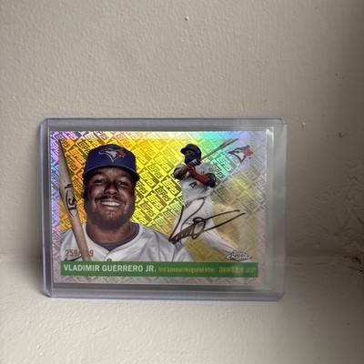 2025Topps Chrome Platinum Anniversary Vladimir Guerrero Jr. Topps Refractor /499