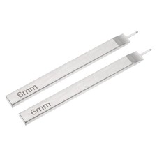 Für 2-teiliges 6mm Lederloch-Punchwerkzeug für Handnähen, weiß
