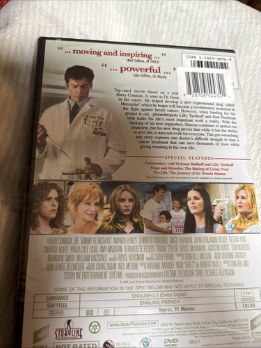 Living Proof (DVD) NEW Factory Sealed, Free Shipping - Foto 2 di 2