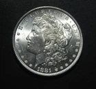 1881 Morgan Silver Dollar