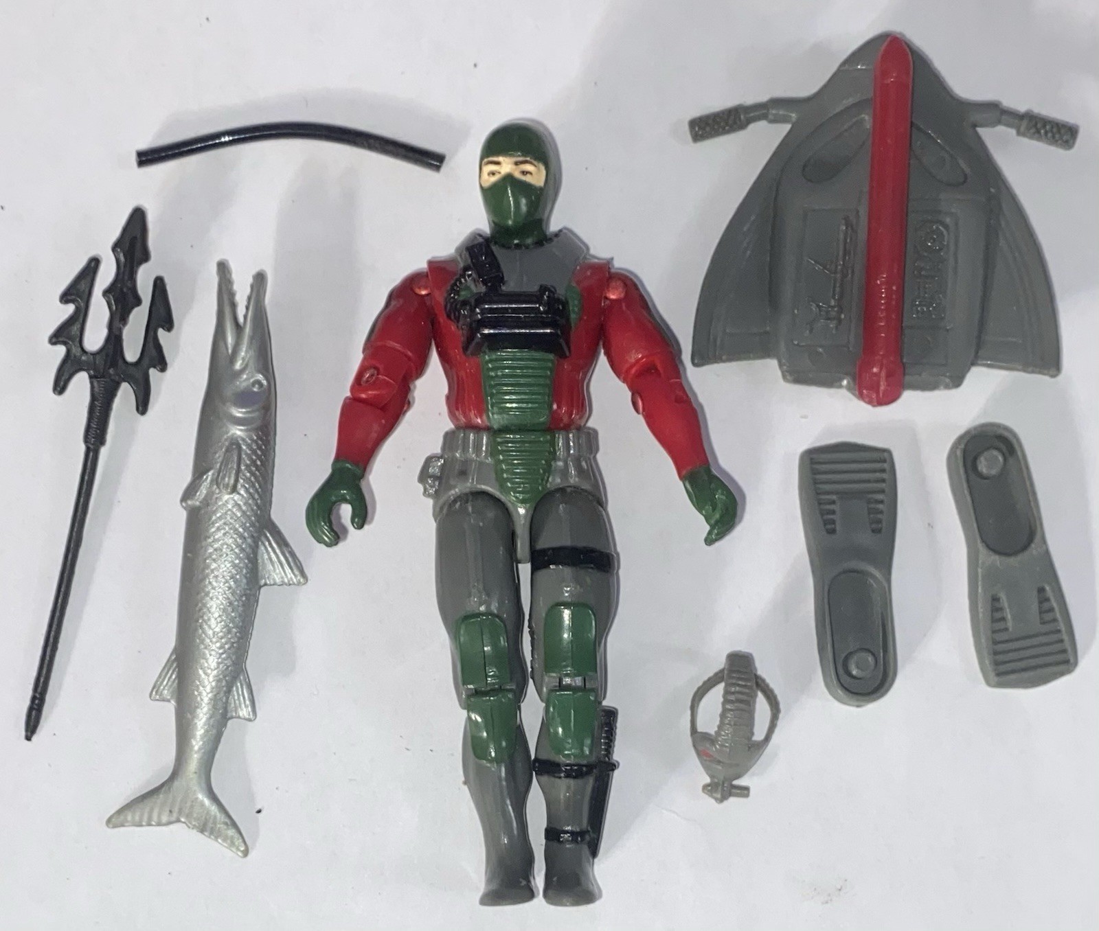 1990 Hasbro GI Joe UNDERTOW Figure-100% Complete & NM!