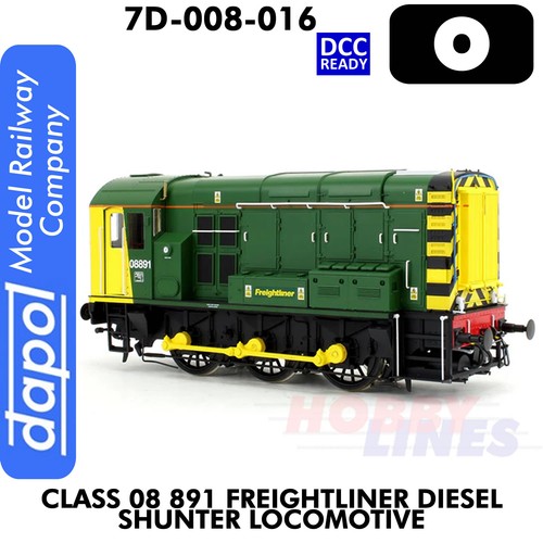Class 08 Freightliner 08891 Diesellok O 1:43 Dapol 7D-008-016 | Condition: New