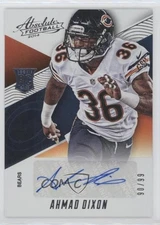 2014 Panini Absolute Spectrum Silver 90/99 Ahmad Dixon #182 Rookie Auto RC 2u3