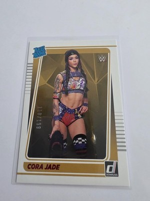 2022 Panini WWE Chronicles - Rated Rookie Red Cora Jade /199 #118