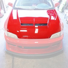 Fits 92-95 Honda Civic 23dr Js-style Bonnet Hood Fiberglass