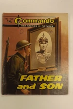 COMMANDO COMIC WAR STORIES IN PICTURES No.1530 FATHER AND SON 1981 GN337