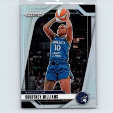 2024 Panini Prizm Courtney Williams #79 Silver Prizm Minnesota Lynx