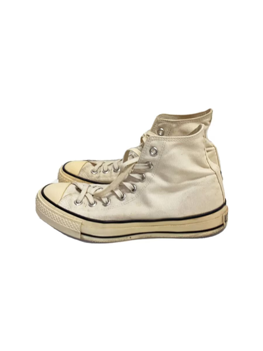 Converse High-Cut Sneakers/Us7/Wht/Canvas/30H01 BAM62