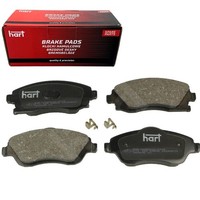 Set 4 BremsbeläGe Hart Vorne FüR Opel Corsa C (X01) 1.4/1.7/1.8