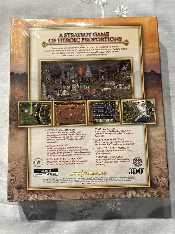 Heroes of Might and Magic III: 3 The Shadow of Death (PC) - Factory Sealed - - Image 2 of 4