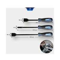 Schaber-Satz, 3-Tlg Brilliant Tools BT542025