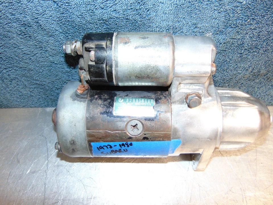Motor de arranque Subaru Deluxe Brat 1972-80 S9035 Fuji 028000-2970 Foto 2 de 4