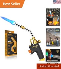 GJ-8000pro High Intensity Propane Torch Head - Adjustable Flame & Trigger Start
