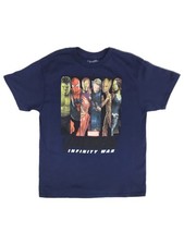 Marvel Boys Blue Avengers Infinity War Super Hero T-Shirt Tee Shirt Medium 8