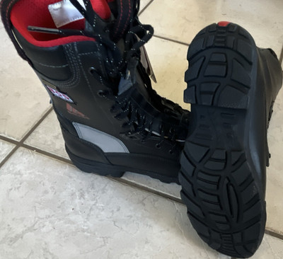Baltes Sicherheitsschuhe Stiefel Sympatex Leder schwarz Größe 285 Reißverschluss